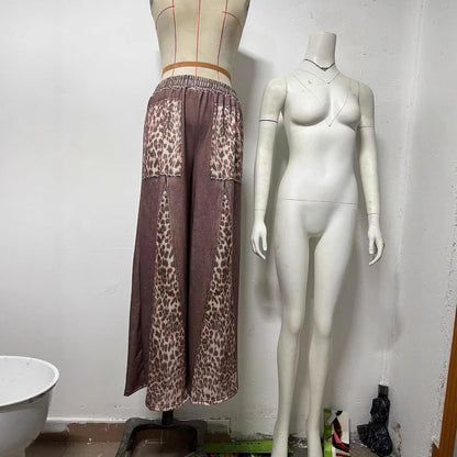 Women's All-matching Wide-leg Pants With Waist