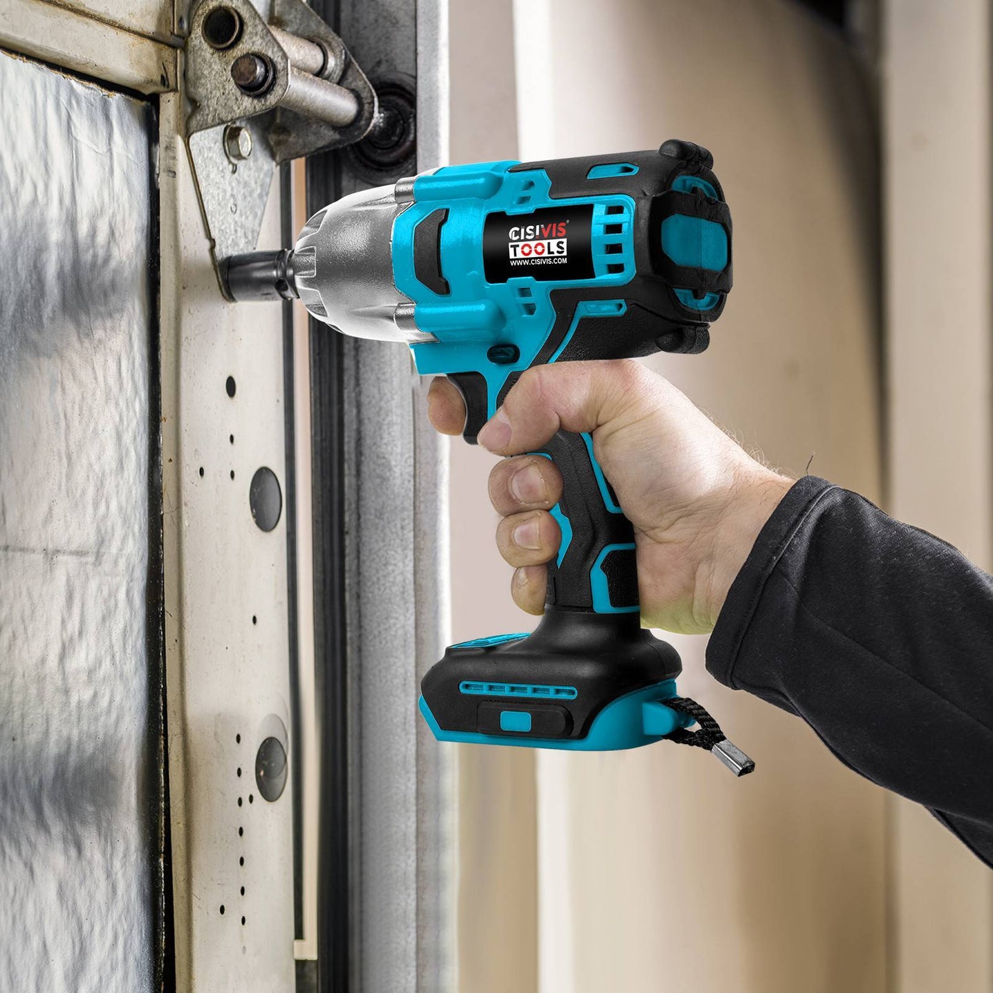 2000Nm Cordless Impact Wrench Cordless Screwdriver Ratchet For 18V