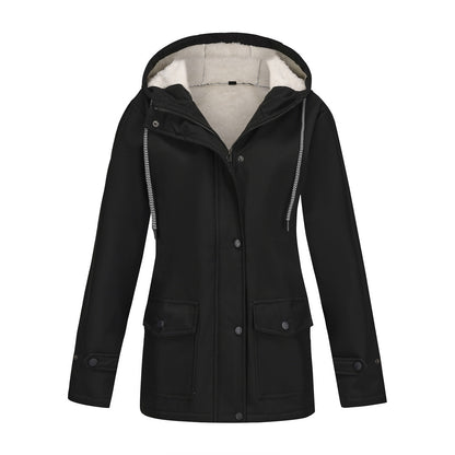 Women's Anorak Composite Fleece-lined Waterproof Jacket