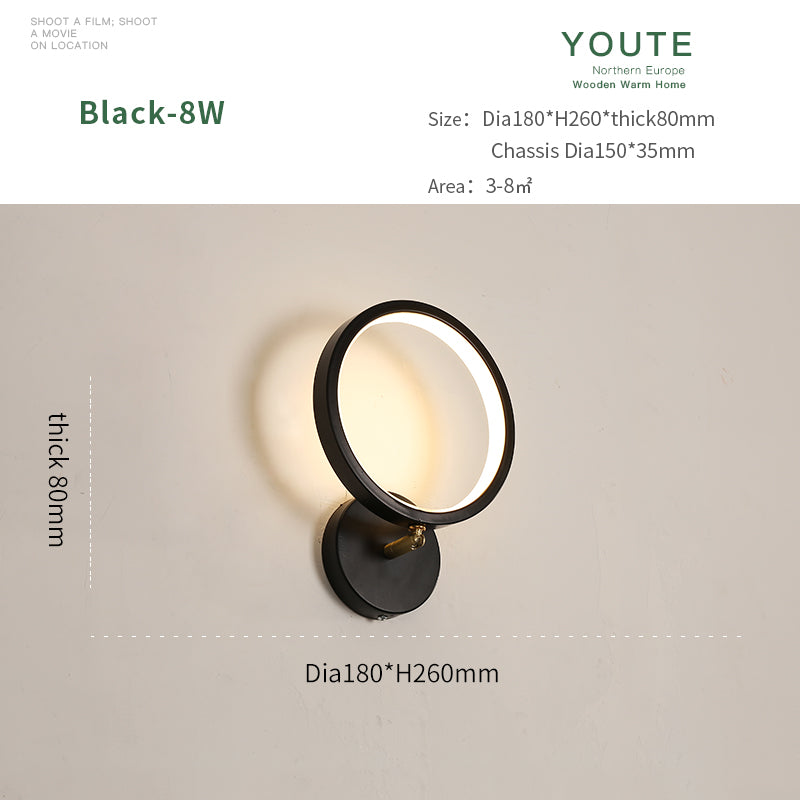 Aisle Corridor Entrance Modern Led Wall Lamp