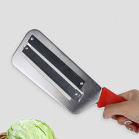 Red Handle Double Piece Peeler Kitchen Gadget