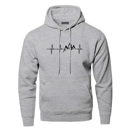 Men's Polyester Fiber Compass Hoodie