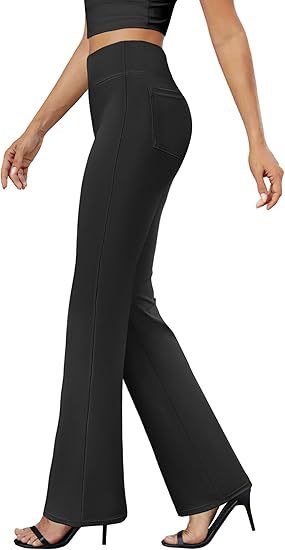 Business-casual High-waisted Stretch Trousers