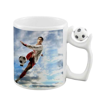Custom Football Mug Personalized Soccer Cup With Photo And Team Logo Gift For Fans