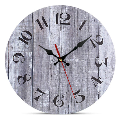 Simple Wood Grain Clock Amazon Best Selling Wall Clock