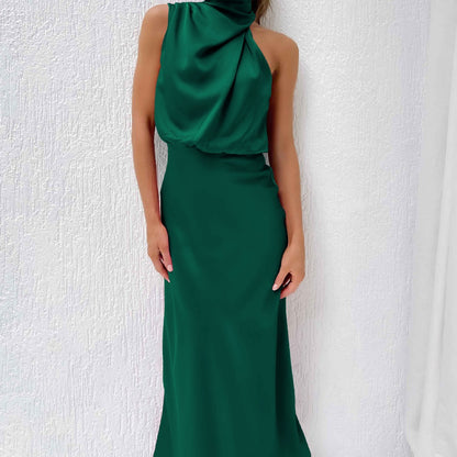 Summer Sleeveless Dress Ins Fashion Elegant Evening Party Club Clothing For Women