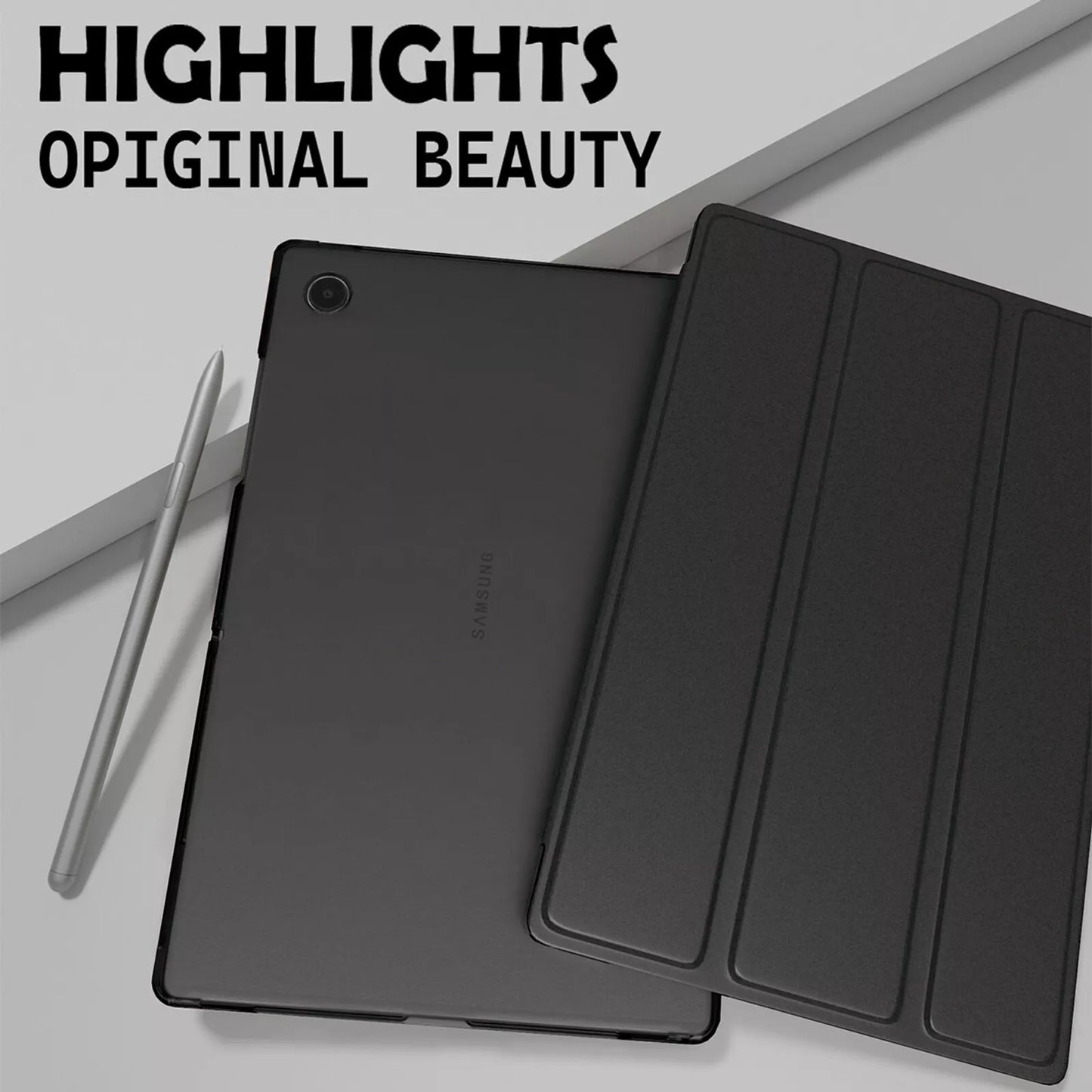 11in For  Galaxy Tab A9 PLUS 2023 Leather Smart Cover Flip Tablet Case