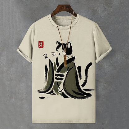 Men's 3D Printed T-Shirt Fashionable Short-Sleeve Top