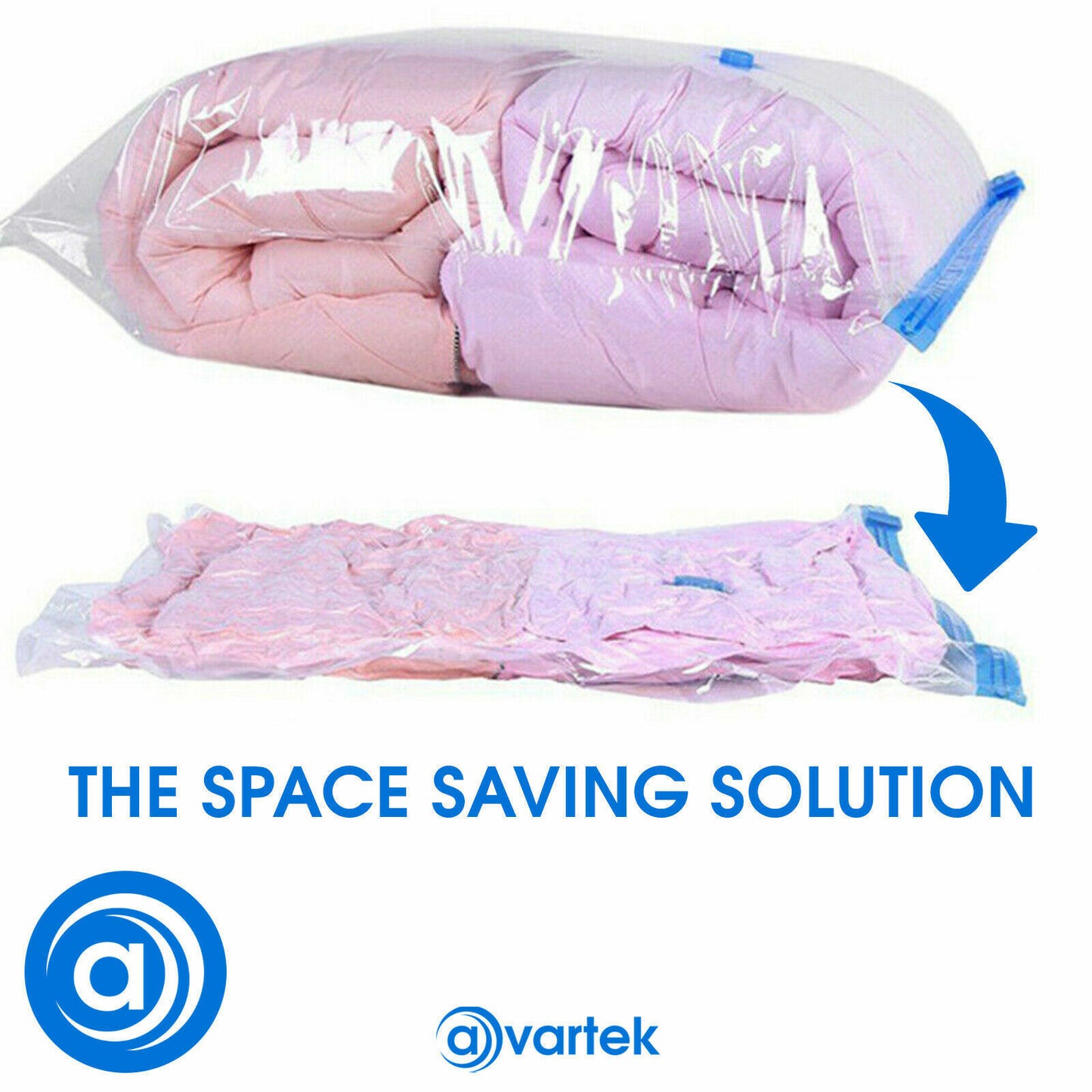 6 X STRONG VACUUM STORAGE SPACE SAVING BAGS VAC BAG SPACE SAVER VACCUM VACUM-BAG