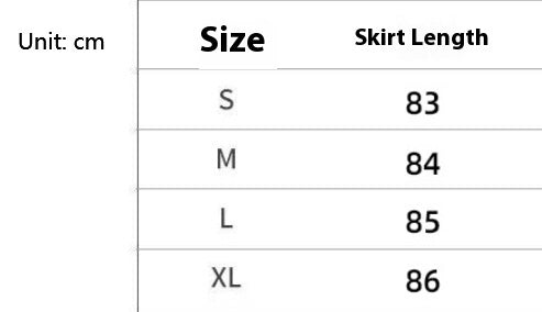 Elegance Retro Denim Skirt For Women
