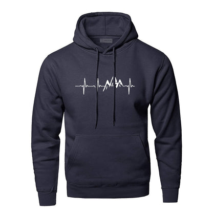 Men's Polyester Fiber Compass Hoodie
