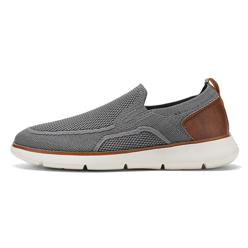 Breathable Fly Woven Mesh Men's Casual Shoes