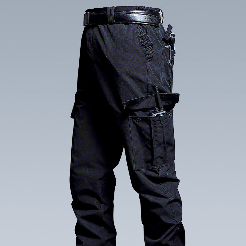 Outdoor Multi-pocket Loose-fit Durable Tactical Utility Work Pants