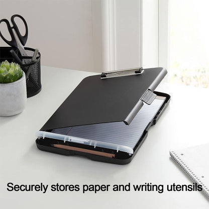Clipboard With Storage Case Plastic A4 Clipboard Storage Box For School&office