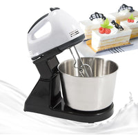 Support pan European shipping--Automatic Electric Hand Mixer With Stand And Bowl - Household Multi-Purpose Dough Kneader And Egg Beater For Baking, Whipping, And Cooking