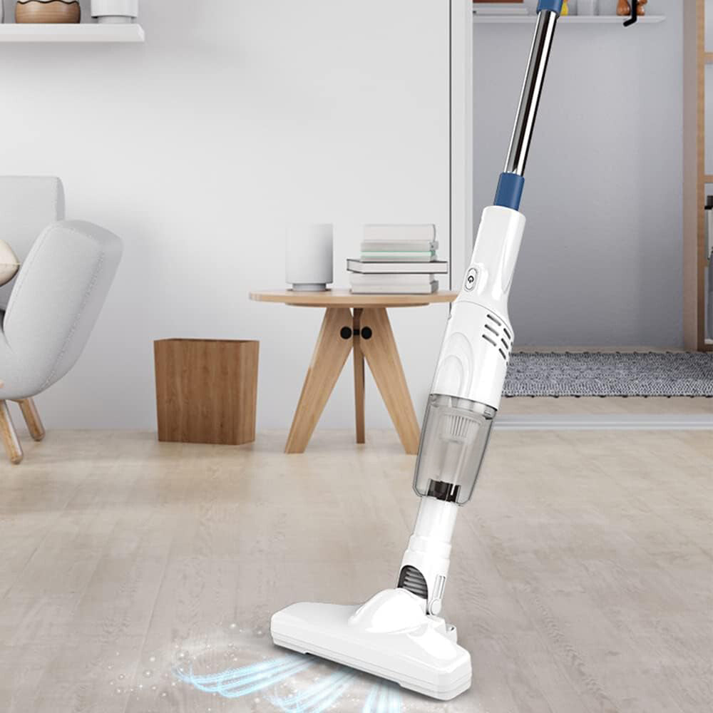 4 IN 1  Handheld  Vac Cordless Vacuum Cleaner Upright Lightweight & Box White UK