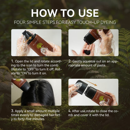 Optional Plant-extract Hair Dye