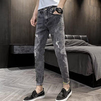 New Youth All-matching Simple High-grade Pants
