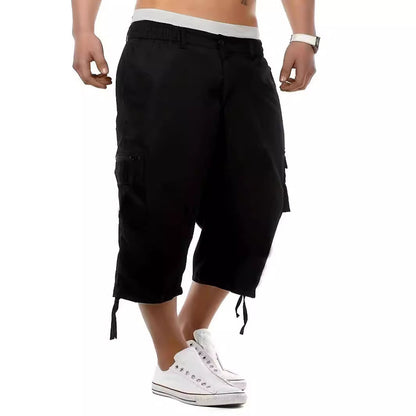 Men's Casual Multi-pocket Workwear Shorts Loose Outdoor Casual Pants