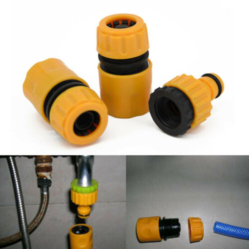 15M Flat Food Grade Water Hose Pipe  Connector For Caravan, Motorhome  Boat UK
