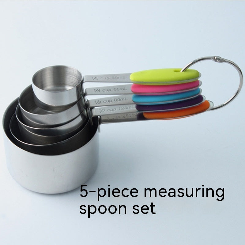 Stainless Steel Measuring Spoon Graduated Measuring Cup Baking Tools
