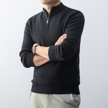 Simple AutumnWinter Mens Sweater Pullover Casual Knitwear