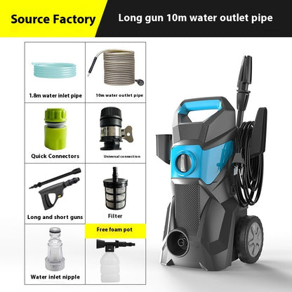 Full-automated Car Washer Convenient High-pressure High-power Cleaning Machine