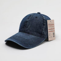 Denim Baseball Cap Men Wide-brimmed Sunhat