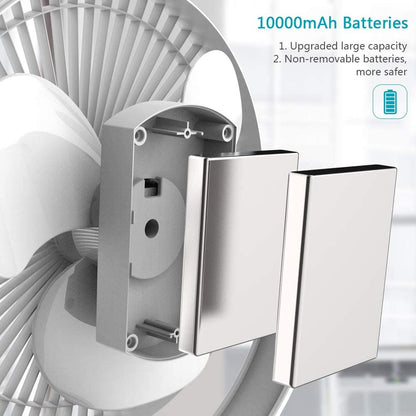 USB Charging Small Fan Student Desktop