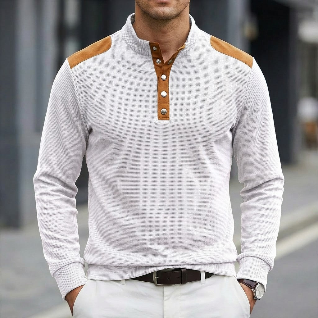 Solid-color Breathable Mens Casual Hoodie