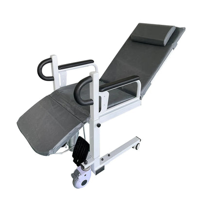 Easy operate Electric Patient lift transfer chair Wheelchair Disabled Elderly moving chair
