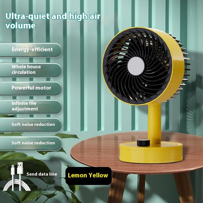 Small Fan Office Desktop Creative Usb Charging Fan