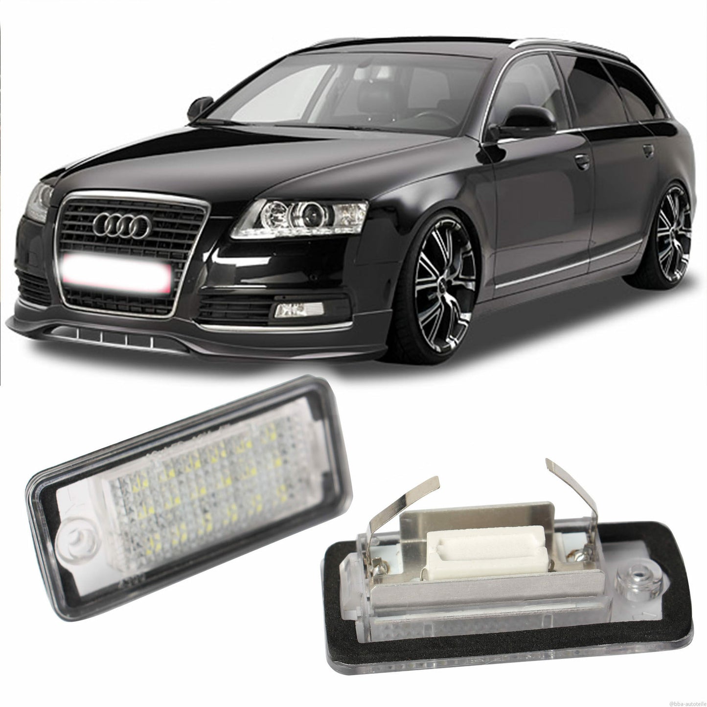 Original Audi A4 8E B6 B7 -- A6 4F LED Kennzeichenbeleuchtung Kennzeichenleuchten