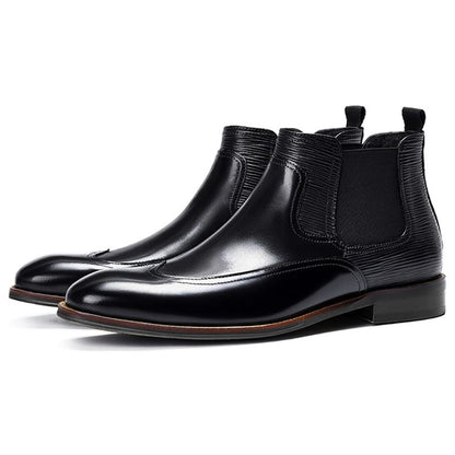 Men's Color Block Chelsea Boots