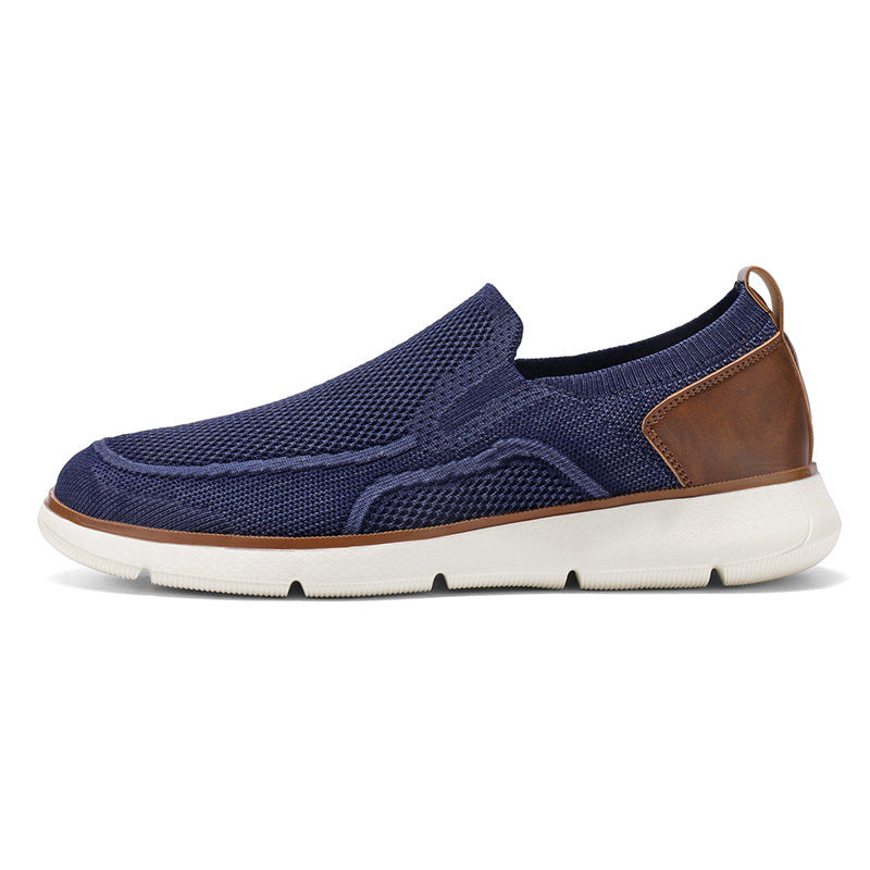 Breathable Fly Woven Mesh Men's Casual Shoes