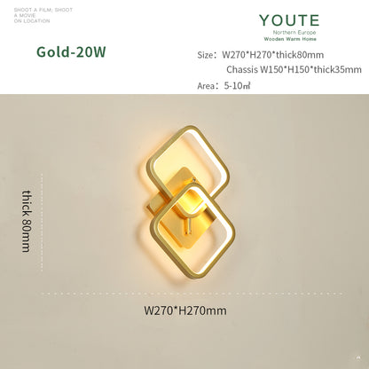 Aisle Corridor Entrance Modern Led Wall Lamp