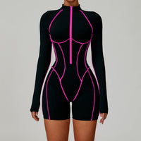 Tight Workout Clothes High-strength Sports Jumpsuit 9318