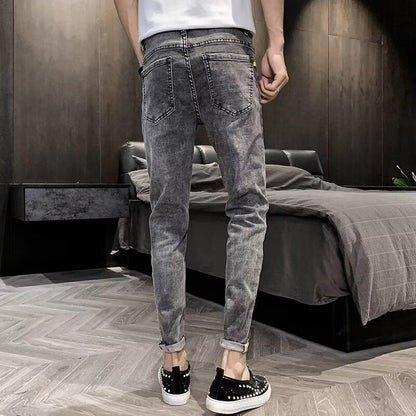 New Youth All-matching Simple High-grade Pants