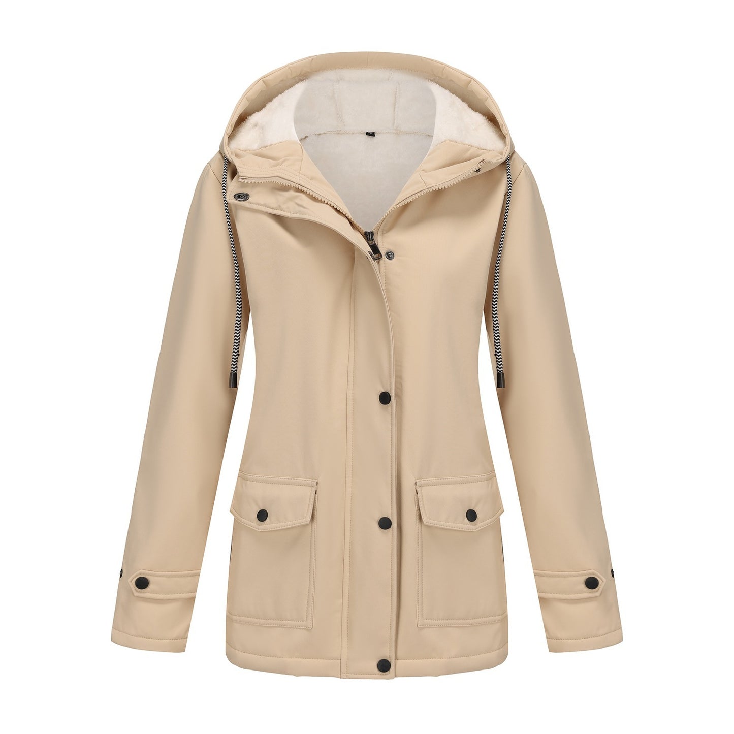 Women's Anorak Composite Fleece-lined Waterproof Jacket