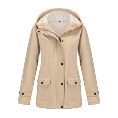 Women's Anorak Composite Fleece-lined Waterproof Jacket