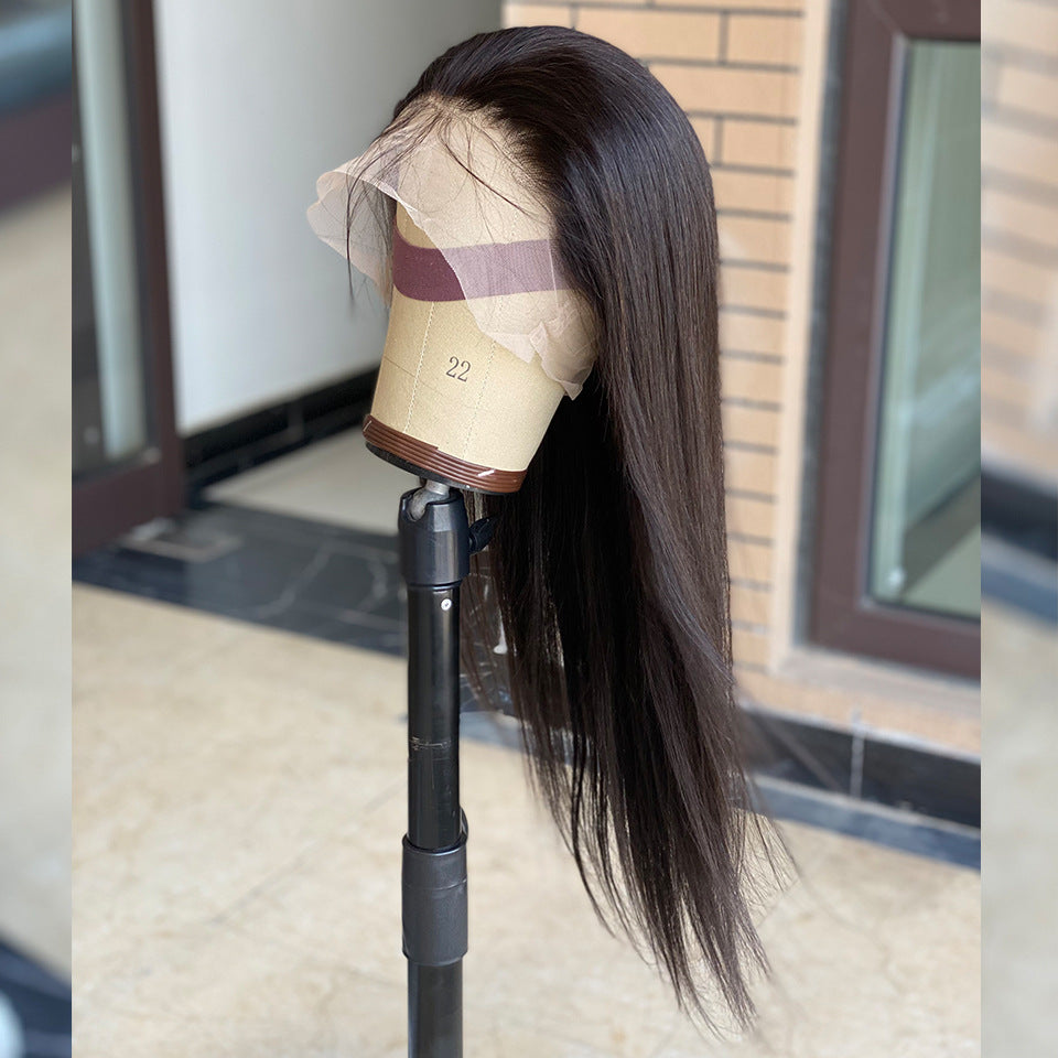 360 Lace Frontal Human Hair Wigs Full Head Wig Real Hair Front Lace