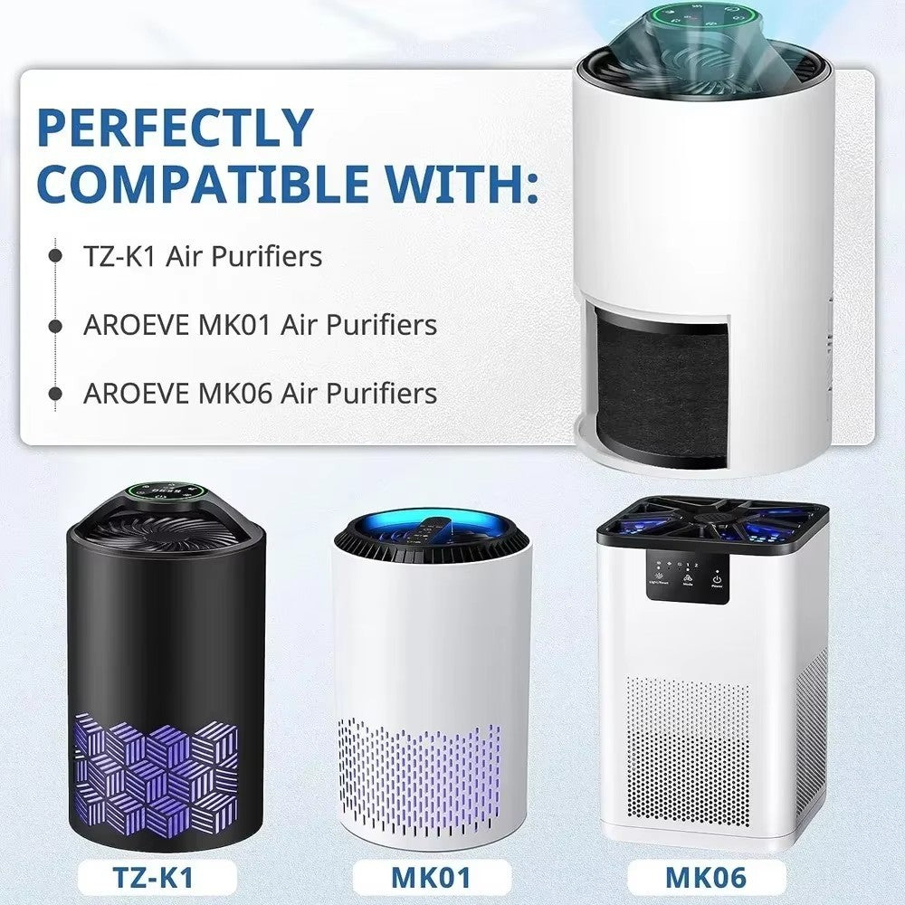 Applicable Air Purifier Accessories Activated Carbon HEPA Filter Screen