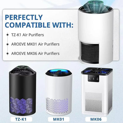 Applicable Air Purifier Accessories Activated Carbon HEPA Filter Screen