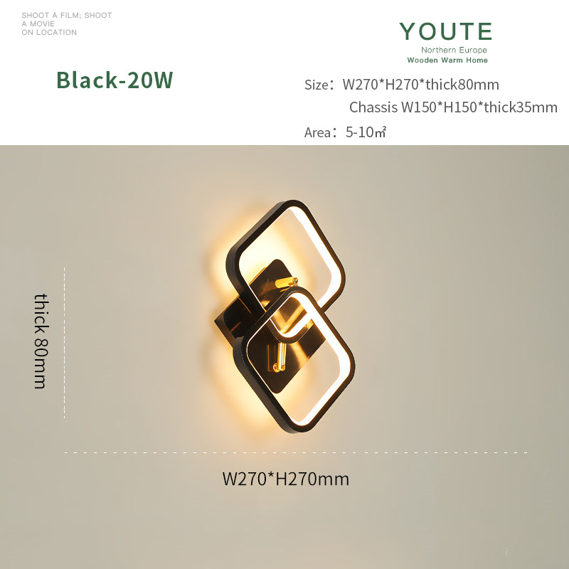 Aisle Corridor Entrance Modern Led Wall Lamp