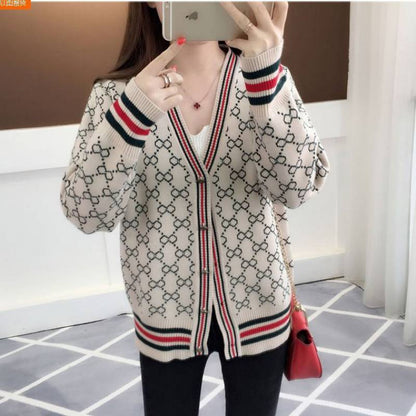 Cardigan Sweater Cardigan Women's Spring And Autumn New Knitwear