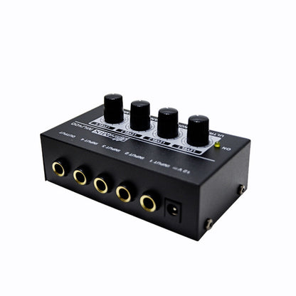 4-channel Audio Mixer Four-channel Mini Signal Mixer