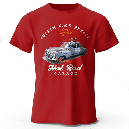 Car Club Patch Print Unisex T-shirt