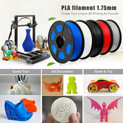 3D Printer Consumables PLA Plus 1.75mm 1KGRoll High Temperature Roll Printing Color