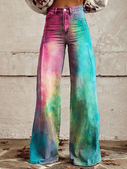 Hot Selling Plus Size Women's Casual Pants Thin Imitation Jeans