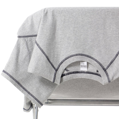 Raglan Topstitching Design Round Neck Short Sleeve T-shirt For Men